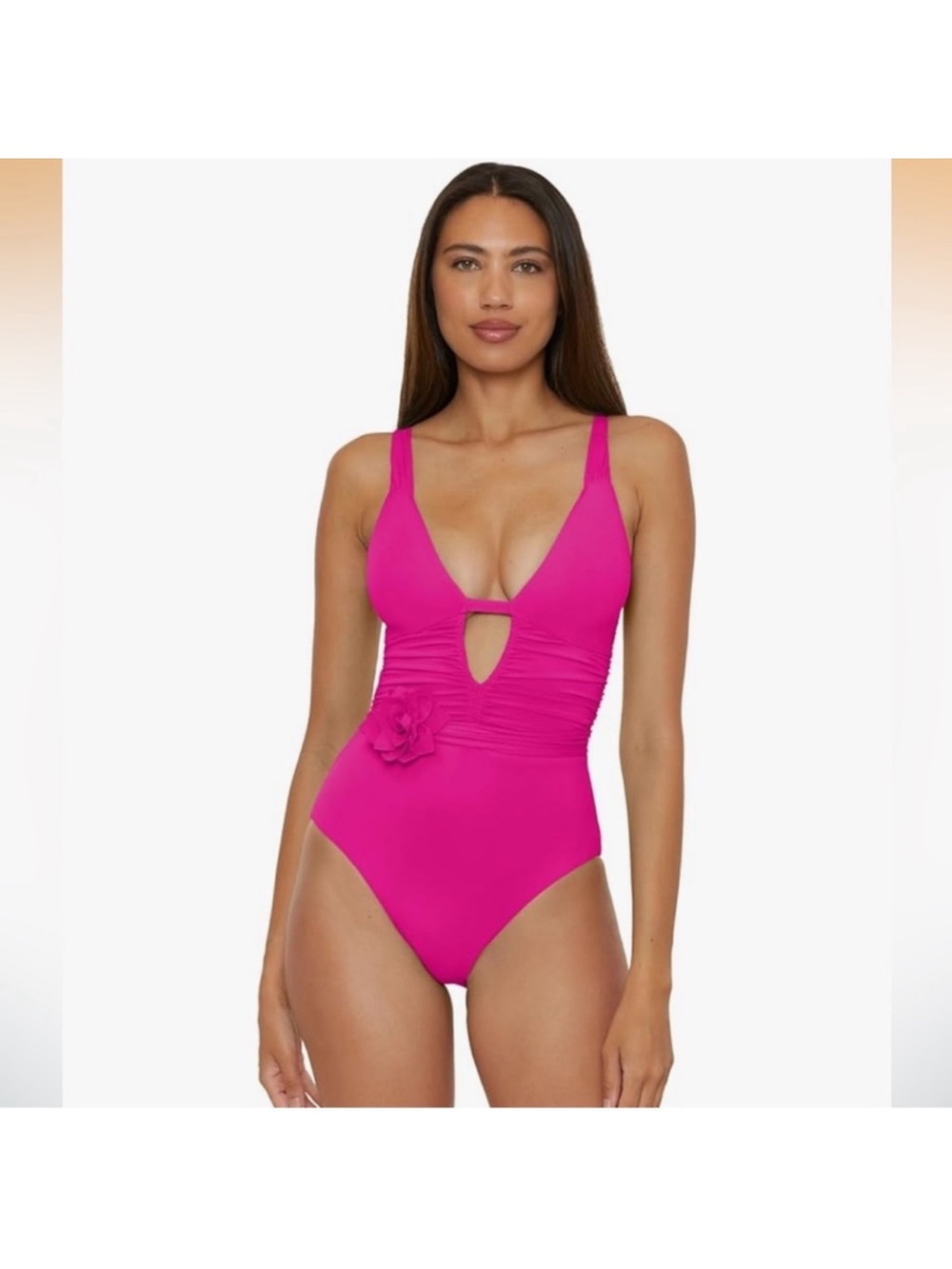 NWT BECCA Garden of Eden Multifit One-Piece Swimsuit - Picture 5 of 6